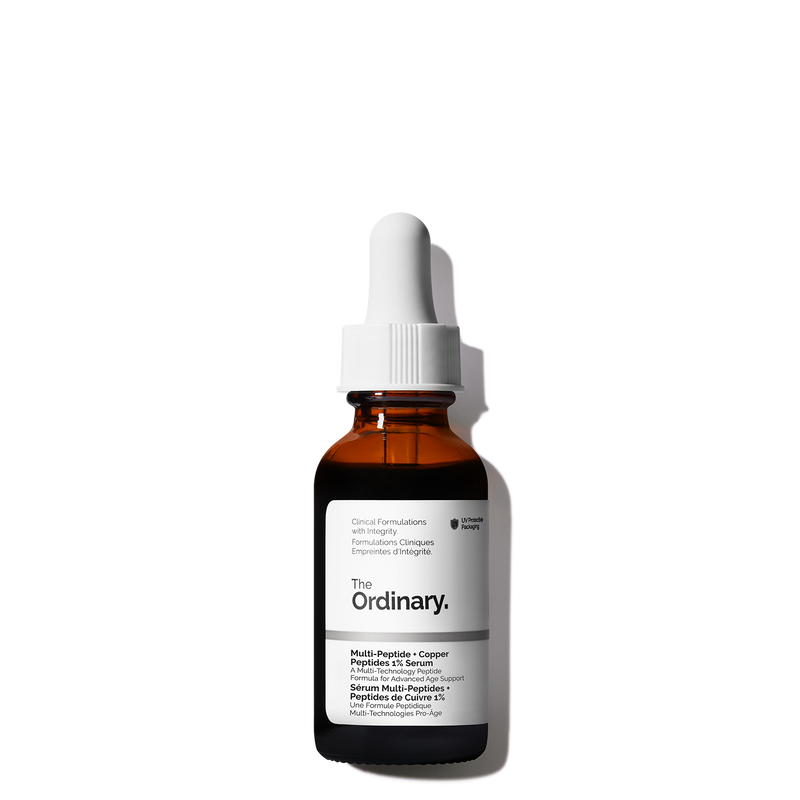 The Ordinary Multi-Peptide + Copper Peptides 1% Serum bottle